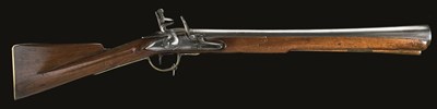 Lot 276 - A FLINTLOCK SEA SERVICE MUSKETOON BY BROOKS