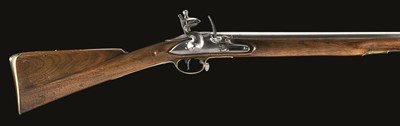 Lot 280 - A .650 CALIBRE VOLUNTEER FLINTLOCK MUSKET BY DURS EGG