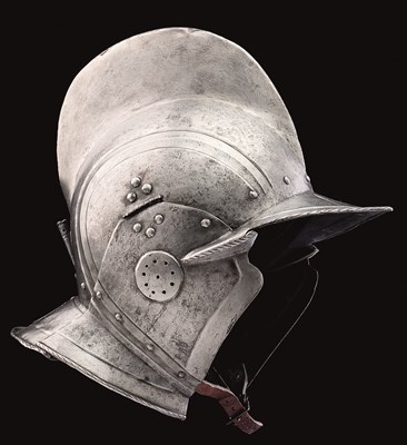 Lot 291 - A SOUTH GERMAN BURGONET