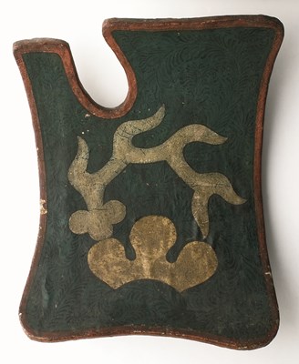 Lot 319 - A GERMAN SHIELD FOR THE JOUST IN MID-15TH CENTURY STYLE