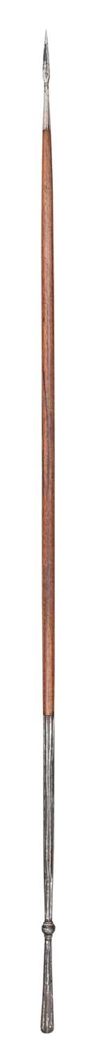 Lot 73 - A SOUTH INDIAN SPEAR, 18TH CENTURY, POSSIBLY MYSORE, KARNATAKA