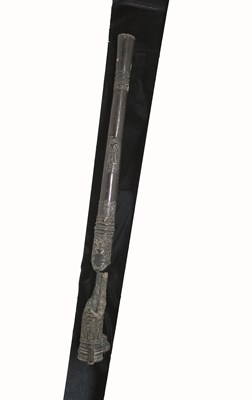 Lot 349 - A RARE PAIR OF GERMAN BRONZE CANNON BY THE MASTER HP