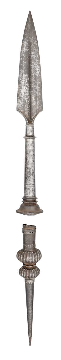 Lot 70 - A SOUTH INDIAN SPEAR (VEL), POSSIBLY LATE