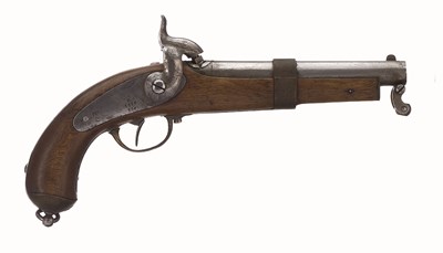 Lot 393 - A SCANDINAVIAN PERCUSSION REGULATION PISTOL