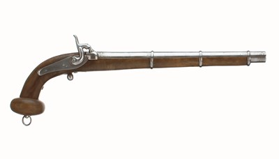 Lot 394 - A COSSAK PERCUSSION PISTOL