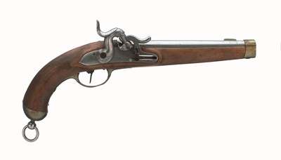 Lot 395 - A PRUSSIAN MODEL 1823 PERCUSSION PISTOL