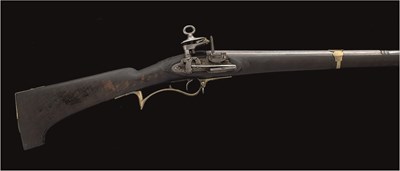 Lot 405 - A SPANISH MIQUELET-LOCK SPORTING GUN
