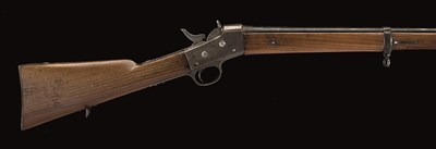 Lot 431 - AN 11MM X 57R SPANISH REMINGTON ROLLING BLOCK MILIARY RIFLE MADE UNDER LICENSE BY YTURRIOZ Y ECHEVA