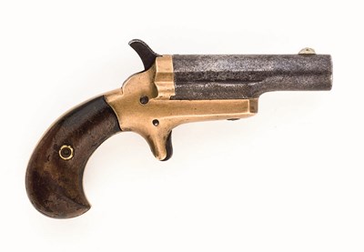 Lot 454 - A .41 CALIBRE RIM-FIRE COLT THIRD MODEL LONDON DERRINGER