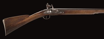 Lot 463 - AN 8 BORE FLINTLOCK WILDFOWLING GUN BUY T. LANE