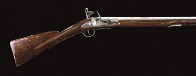 Lot 480 - A FLINTLOCK SPORTING GUN
