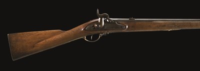 Lot 489 - A .71 CALIBRE PERCUSSION MILITARY RIFLE