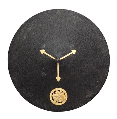 Lot 19 - A JAPANESE LACQUERED HELMET (JINGASA)