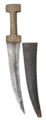 Lot 41 - **A TURKISH DAGGER (JAMBIYA)