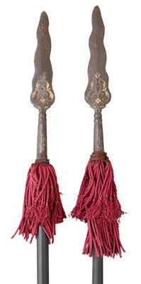 Lot 51 - TWO INDIAN SPEARS