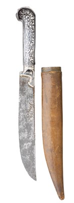 Lot 57 - A SMALL GREEK KNIFE