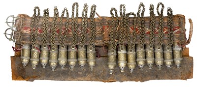 Lot 88 - A RARE ARAB BANDOLIER