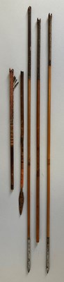 Lot 160 - FOUR INDIAN ARROWS, 19TH CENTURY