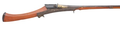 Lot 93 - A 14 BORE INDIAN MATCHLOCK MUSKET