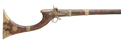 Lot 95 - **A 32 BORE INDIAN (SIND) PERCUSSION GUN