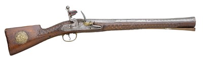 Lot 96 - AN OTTOMAN FLINTLOCK BLUNDERBUSS