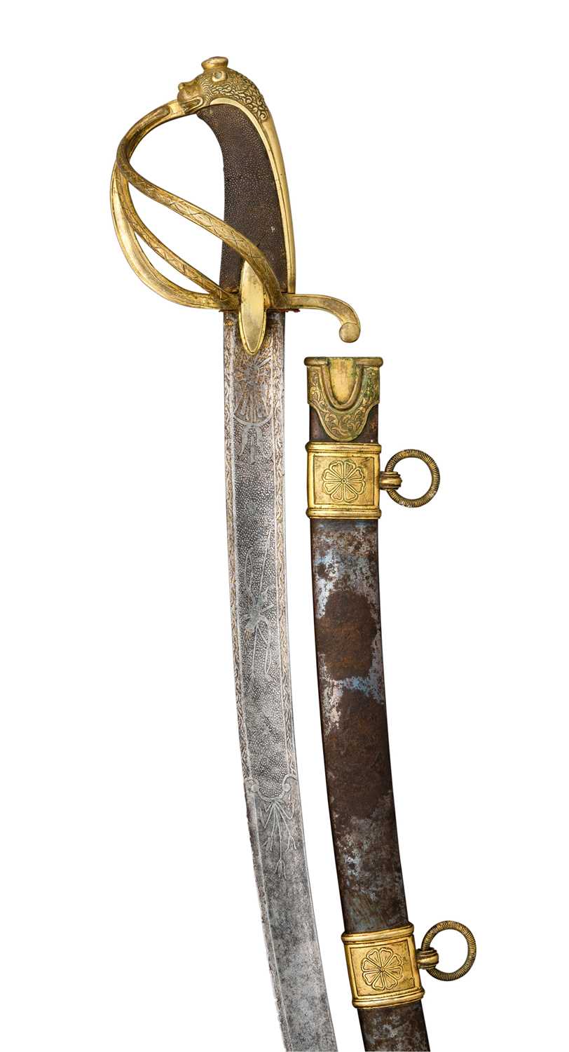 Lot 114 - A FINE RUSSIAN HUSSAR OFFICER'S SABRE