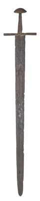 Lot 119 - A SWORD IN 12TH CENTURY STYLE