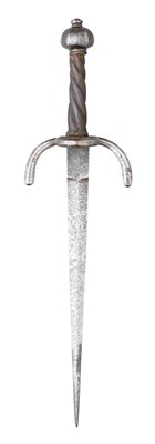 Lot 121 - A COMPOSITE LEFT-HAND DAGGER