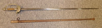 Lot 141 - A FRENCH NAVAL SWORD