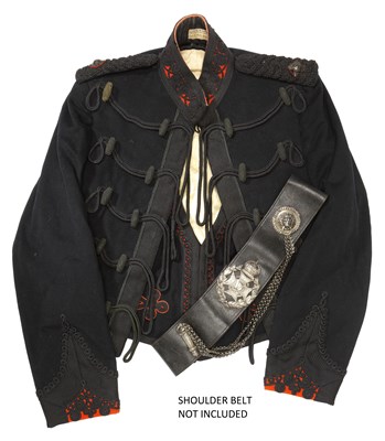Lot 148 - AN INDIAN ARMY OFFICER'S MESS DRESS OF THE 3RD/6TH RAJPUTANA RIFLES BY J. DEGE