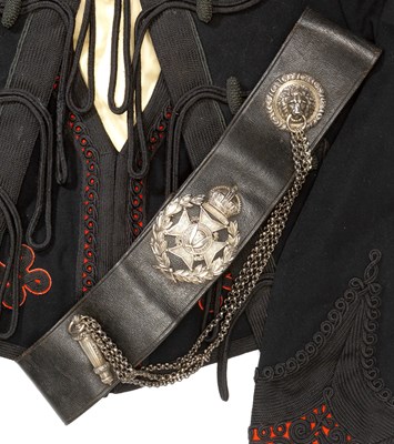 Lot 151 - AN OFFICER'S SHOULDER-BELT OF THE 7TH GURKHA RIFLES