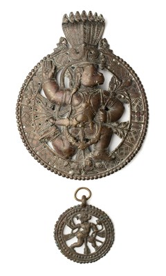 Lot 151 - FIVE INDIAN BRONZES, 19TH CENTURY