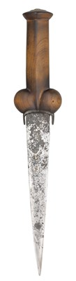 Lot 169 - A NORTH EUROPEAN BALLOCK DAGGER