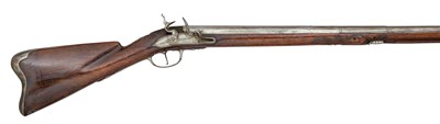 Lot 444 - A 10 BORE GERMAN LONG FLINTLOCK FOWLING-PIECE IN THE PARISIAN TASTE, BY PIERRE KLENKE A SELLE, CIRCA 1680