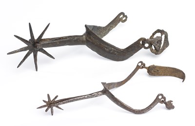 Lot 216 - TWO ENGLISH SPURS