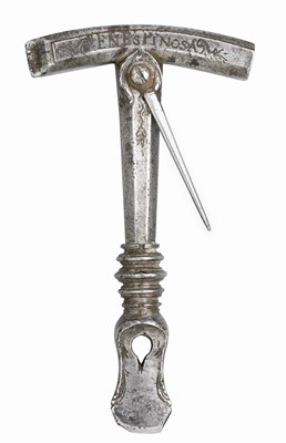 Lot 222 - A SPANISH COMBINATION TOOL (ESLABÃ“N) SIGNED CLEMENE D YSLA EN ESPINOSA
