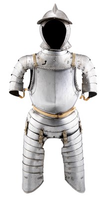 Lot 227 - A COMPOSITE SOUTH GERMAN INFANTRY HALF-ARMOUR