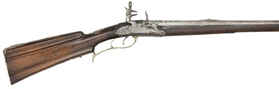 Lot 265 - **A 15 BORE SPANISH FLINTLOCK FOWLING-PIECE