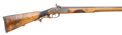 Lot 267 - A .577 CALIBRE 22 BORE D.B. BOHEMIAN PERCUSSION SPORTING RIFLE BY JOHAN CZERMAK A POLICZKA