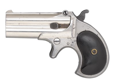 Lot 278 - A .41 CALIBRE REMINGTON OVER AND UNDER DERRINGER