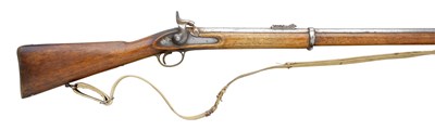 Lot 286 - A .577 CALIBRE TWO BAND PERCUSSION ENFIELD RIFLE