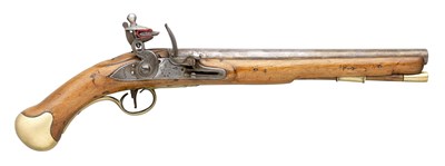 Lot 287 - A .57 CALIBRE LONG SEA SERVICE FLINTLOCK PISTOL