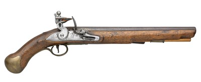 Lot 352 - **A .57 CALIBRE LONG SEA SERVICE FLINTLOCK PISTOL