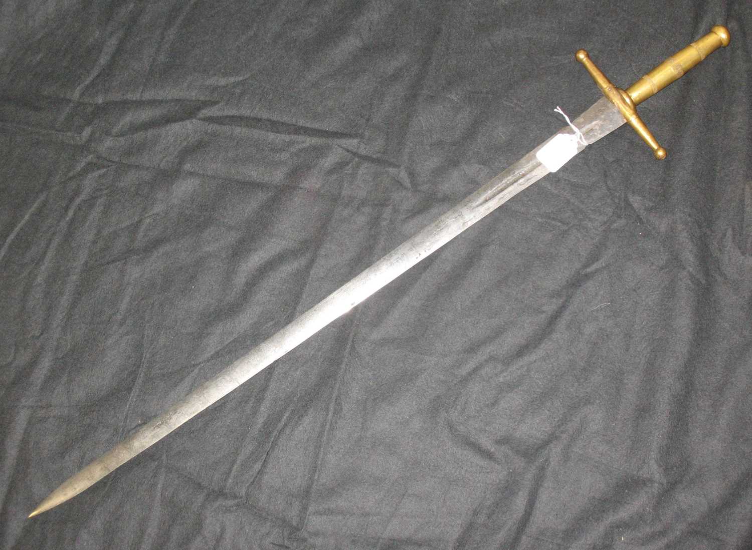 Lot 207 - A ROBE SWORD WITH 17TH CENTURY BLADE