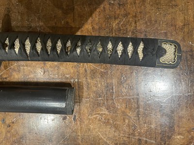 Lot 588 - A JAPANESE KATANA (LONG SWORD), 1700-1800