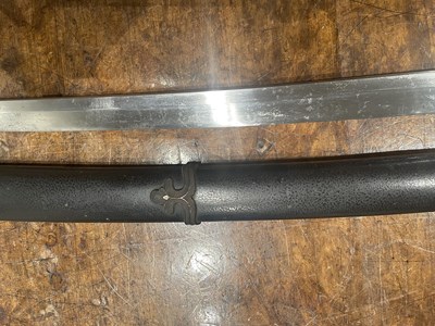 Lot 588 - A JAPANESE KATANA (LONG SWORD), 1700-1800
