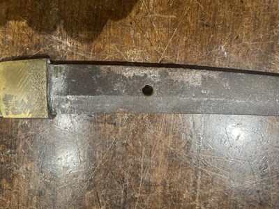 Lot 588 - A JAPANESE KATANA (LONG SWORD), 1700-1800