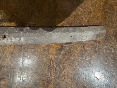 Lot 588 - A JAPANESE KATANA (LONG SWORD), 1700-1800