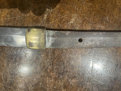 Lot 588 - A JAPANESE KATANA (LONG SWORD), 1700-1800