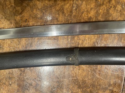 Lot 588 - A JAPANESE KATANA (LONG SWORD), 1700-1800
